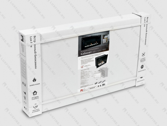 Встроенный биокамин Lux Fire Фронтальный 1040 S