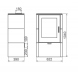 Отопительная печь Falun Aqua - Thorma