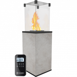 PATIO/G31/37MBAR/Q/O/G, OXIDE GRIGIO, с пультом ДУ