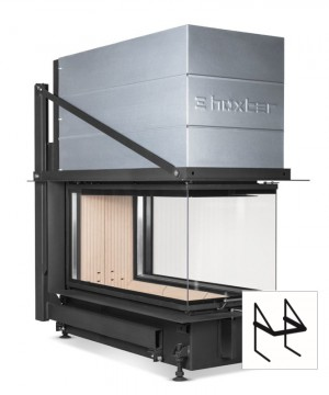 Каминная топка Hoxter UKA 86/50/86/52h Монтажная конструкция с рамкой 3-х сторонней