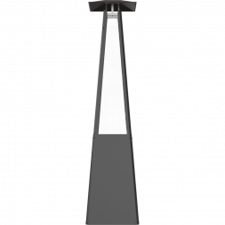 УЛИЧНЫЙ НАГРЕВАТЕЛЬ НА ГАЗУ UMBRELLA/C/G30/37MBAR/S/ZE)- черный, с газовым оборудованием