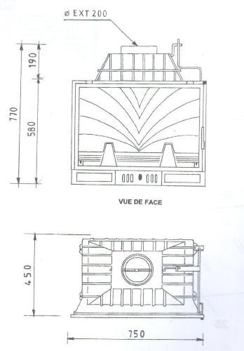 Топка DECO 754  BR