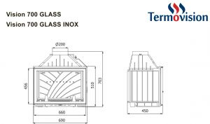 VISION 700 GLASS INOX