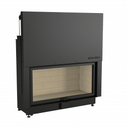 Каминная топка плоская 120 x 60 Echa-Tech